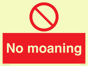 YP5144: No Moaning