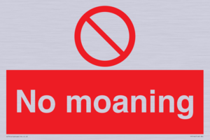 YP5144: No Moaning