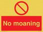 YP5144: No Moaning