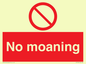 YP5144: No Moaning