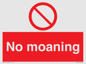 YP5144: No Moaning