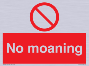 YP5144: No Moaning