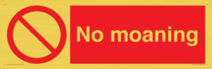 YP5144: No Moaning