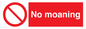 YP5144: No Moaning