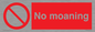 YP5144: No Moaning