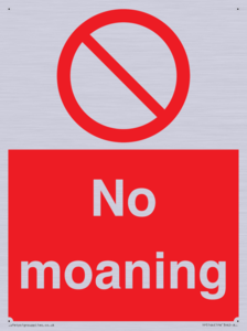 YP5144: No Moaning