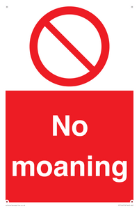 YP5144: No Moaning