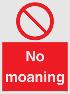YP5144: No Moaning