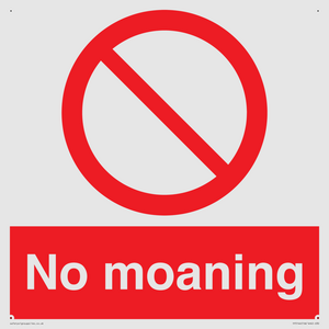 YP5144: No Moaning