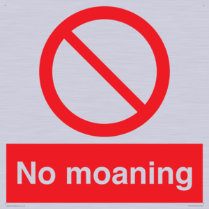 YP5144: No Moaning