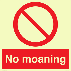 YP5144: No Moaning