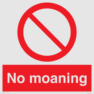 YP5144: No Moaning