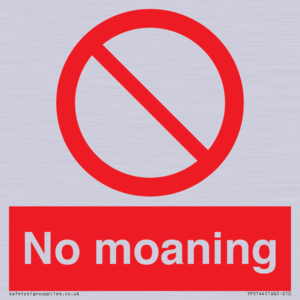 YP5144: No Moaning