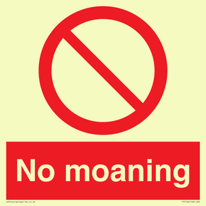 YP5144: No Moaning