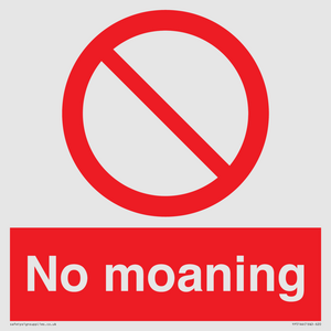 YP5144: No Moaning