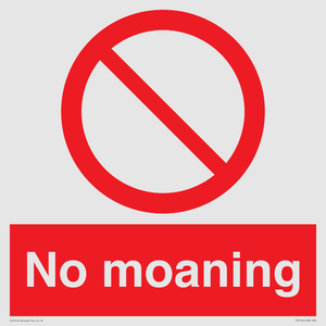YP5144: No Moaning
