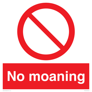 YP5144: No Moaning