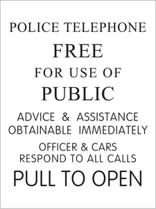 YV3053: Police Telephone box v3