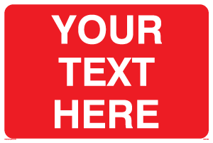 PCUSTOM2: Custom prohibition sign